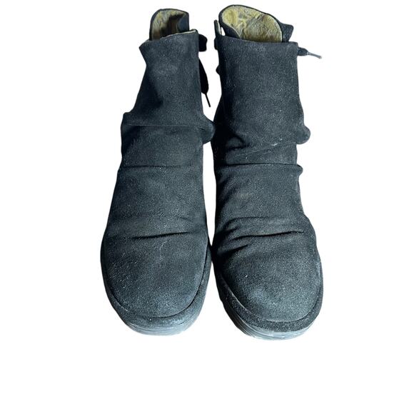 FLY London Yama Ankle Boots Black Suede EU 39 US 8 - 8.5 - Picture 4 of 12